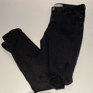(2/$30) Garage premium high waist black jeans - 11